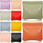 This small change purse is perfect for charger cords, earbuds, stamps, gift cards or any loose change. It can be used for some jewelry, and small mirror and lipsticks, hair ties, small lotion etc